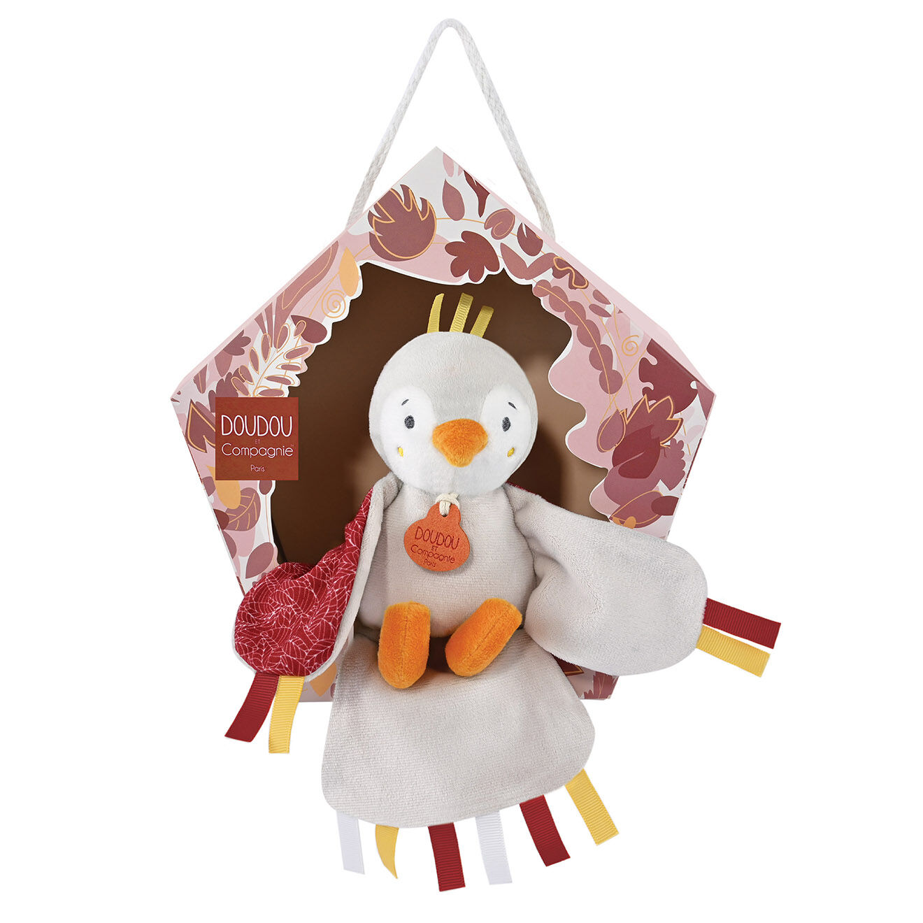 Doudou et Compagnie Doudou Cui-Cui Terracotta (Avec Son) blanc