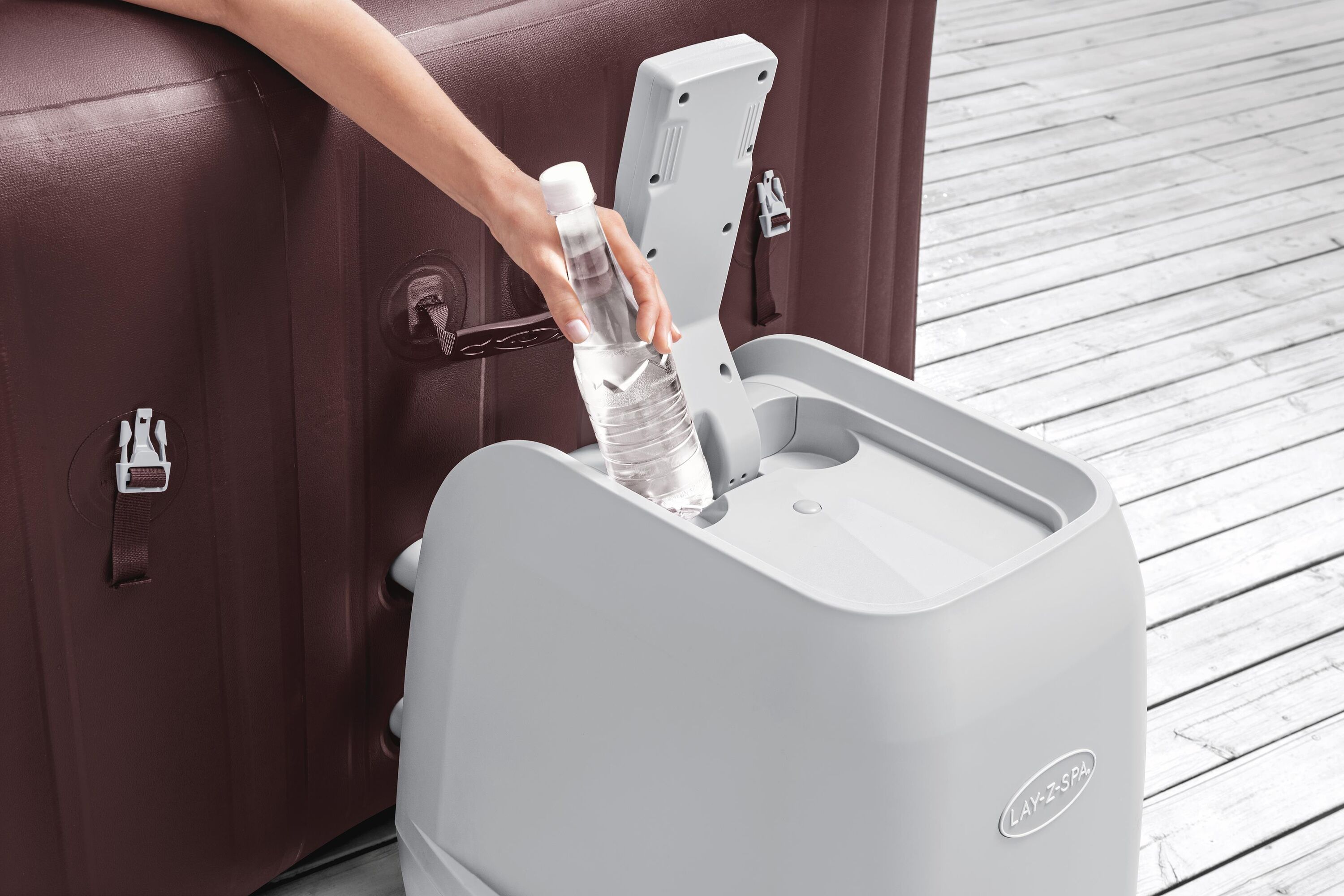Bestway Whirlpool Lay-Z-Spa MALDIVES HydroJet 7 Personen