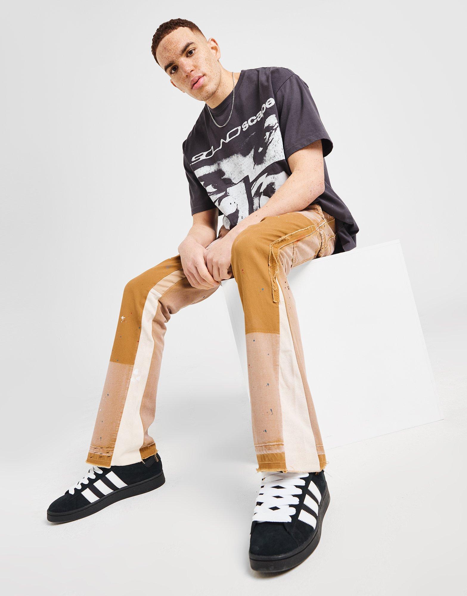 mnml Jean Denim Flare Homme
