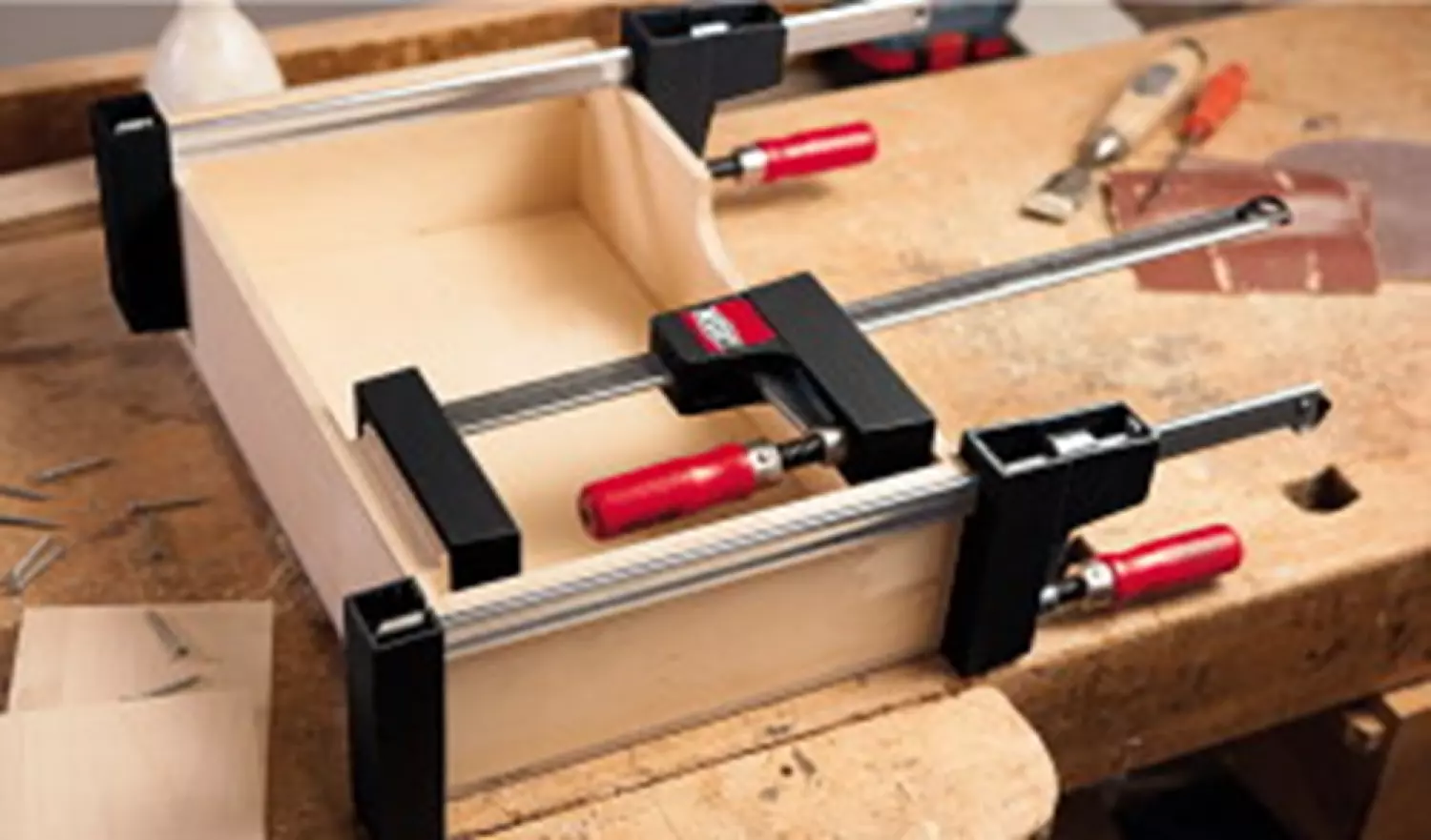 Bessey UK60 UniKlamp Lijmklem - 600 x 80mm