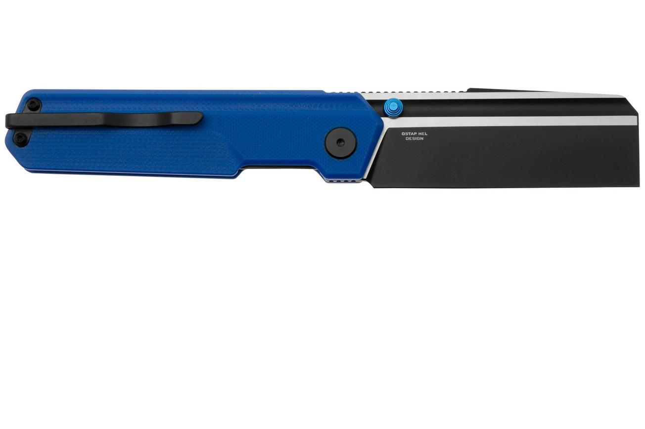 Bestech Tardis BG54G Blue G10, zakmes, Ostap Hel design