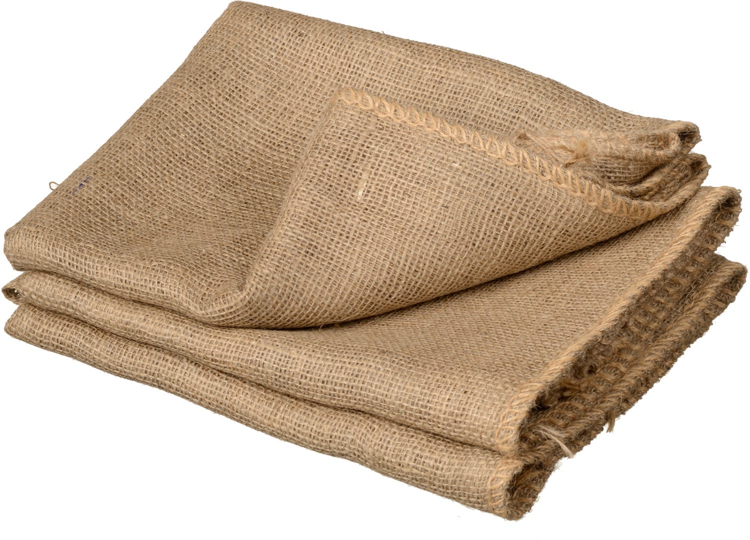 Nature jutezak met aantrekkoord D 40 H 90 cm 3 stuks