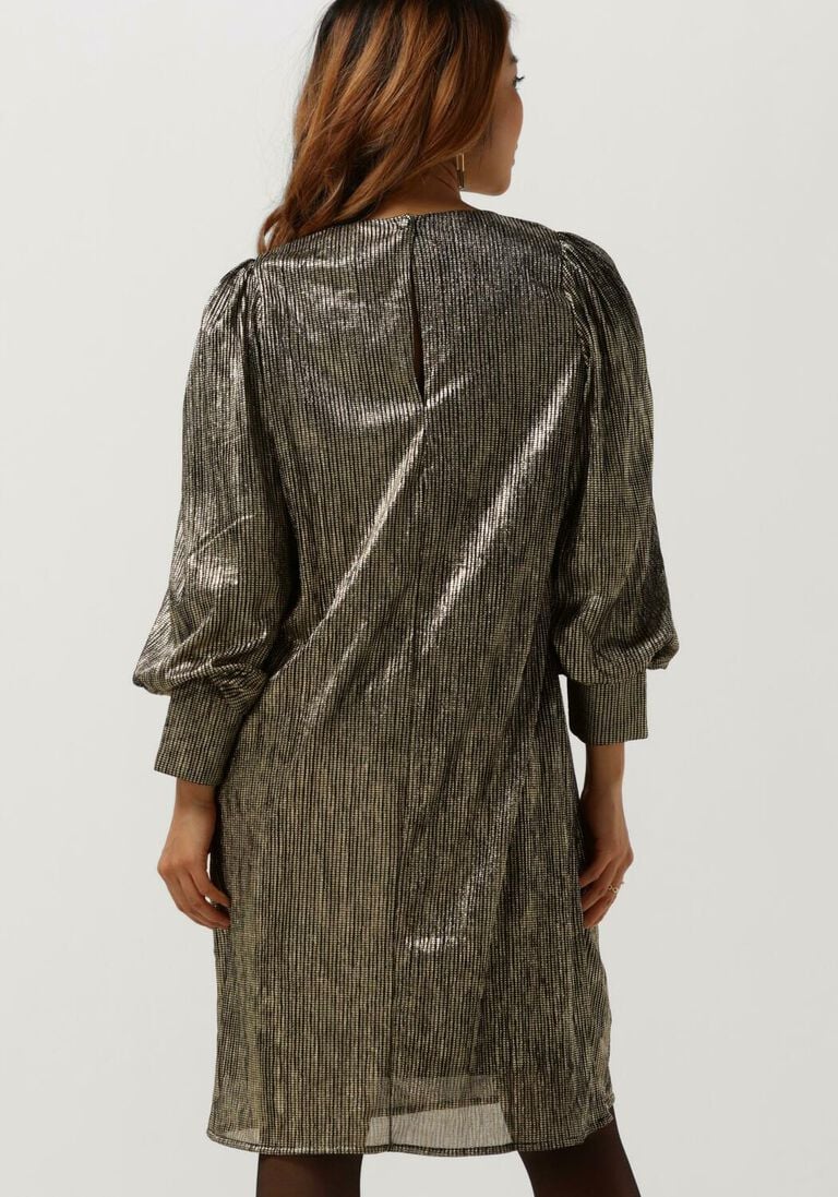 MINUS gouden minus mini jurk jamira dress
