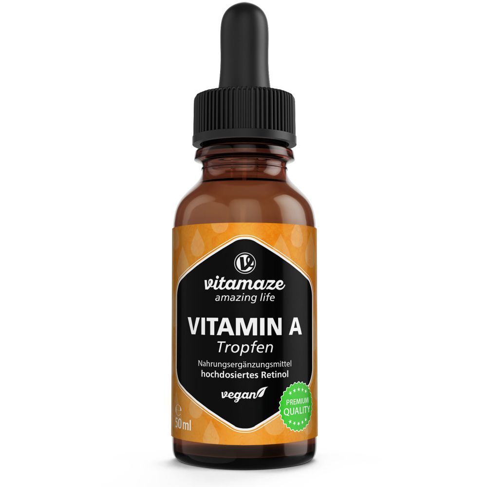 Vitamaze Vitamin A 500 µg Tropfen hochdosiert