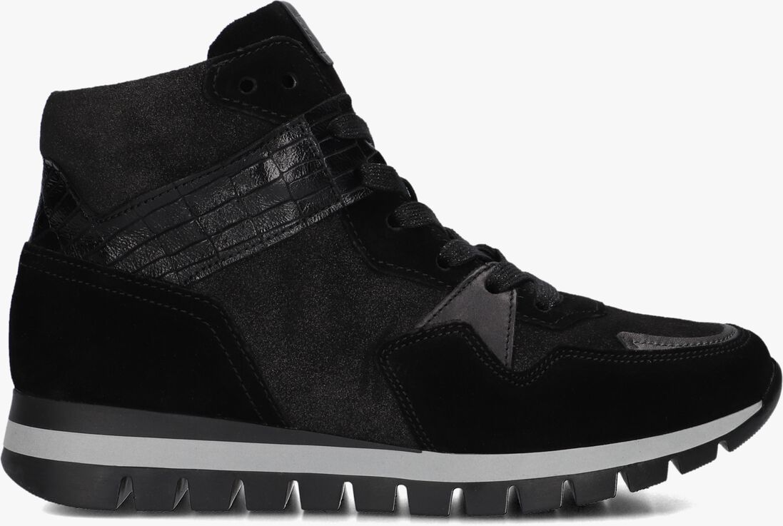 zwarte gabor hoge sneakers 755