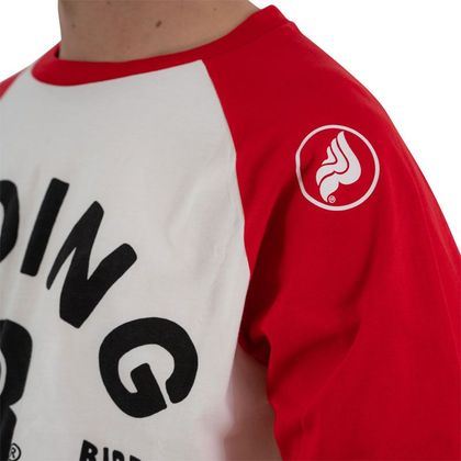 T-shirt manches longues RIDING CULTURE RIDE MORE L/S - Rouge