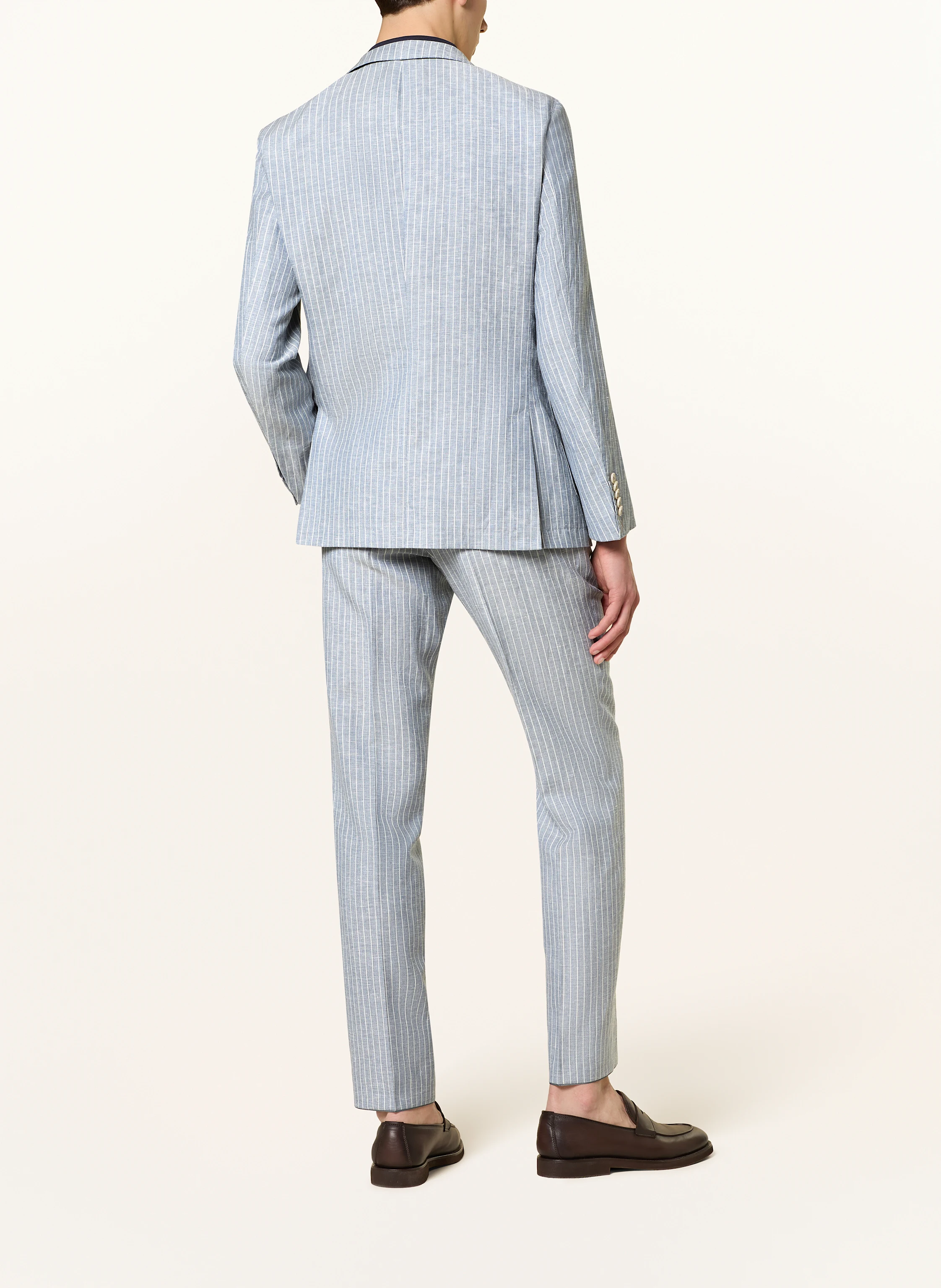 BOSS Anzugsakko HESTON Slim Fit mit Leinen