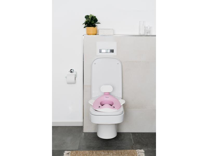 Kindsgut Toilettensitz Wal Zartrosa Toilettensitz für Kinder
