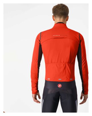Veste Manches Longues Castelli Alpha Doppio Ros Rouge
