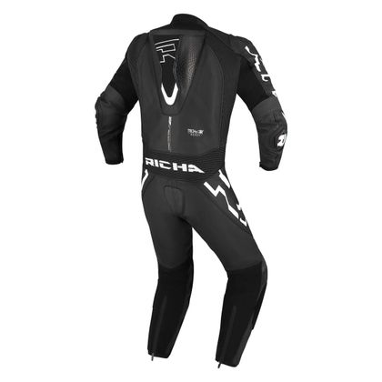 Combinaison Richa STRADALE GP - 1 PIECE - Noir / Blanc