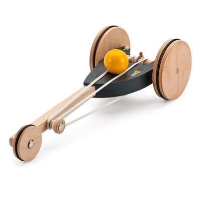 Rennauto Gummimotor