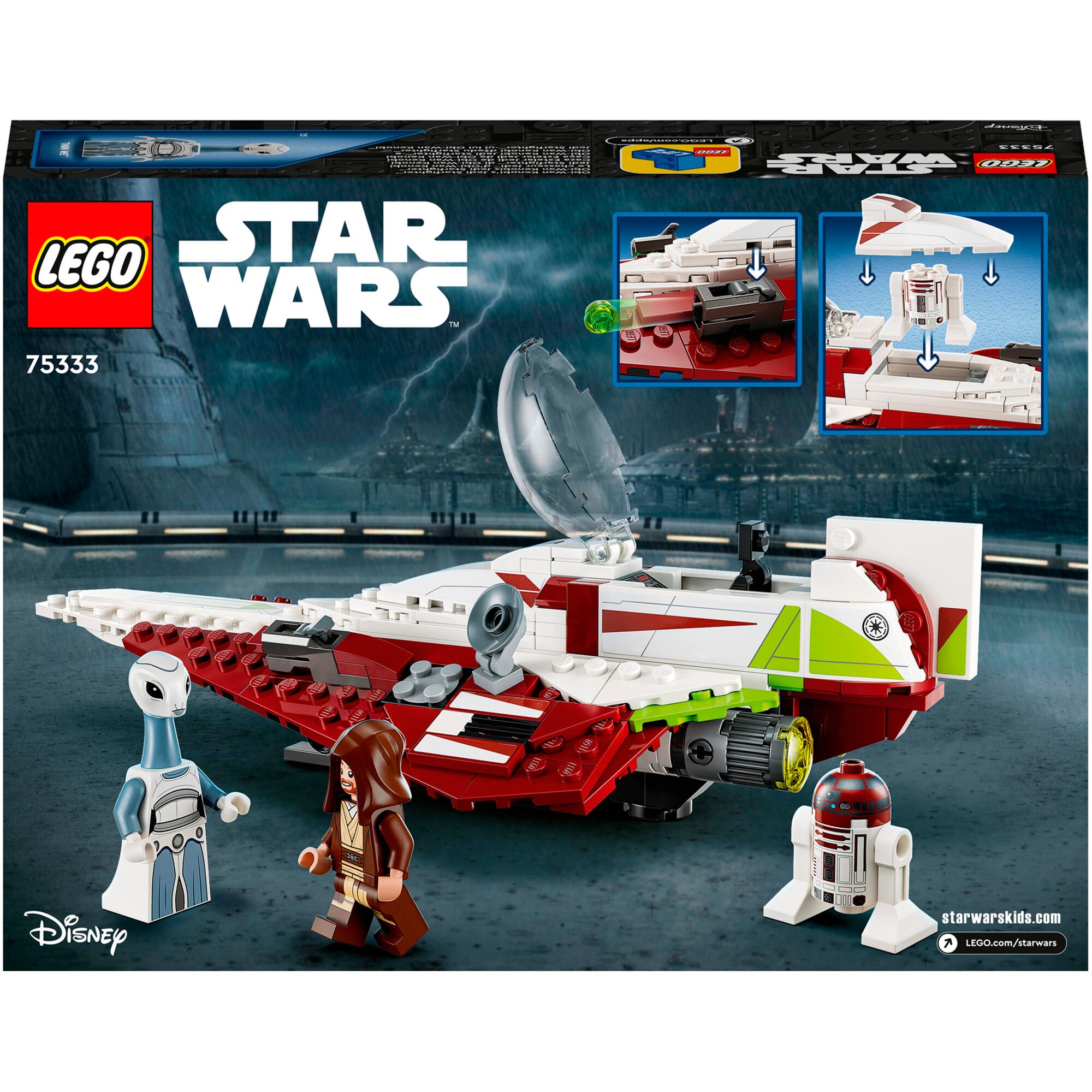 LEGO Konstruktionsspielzeug Star Wars Obi-Wan Kenobis Jedi Starfighter