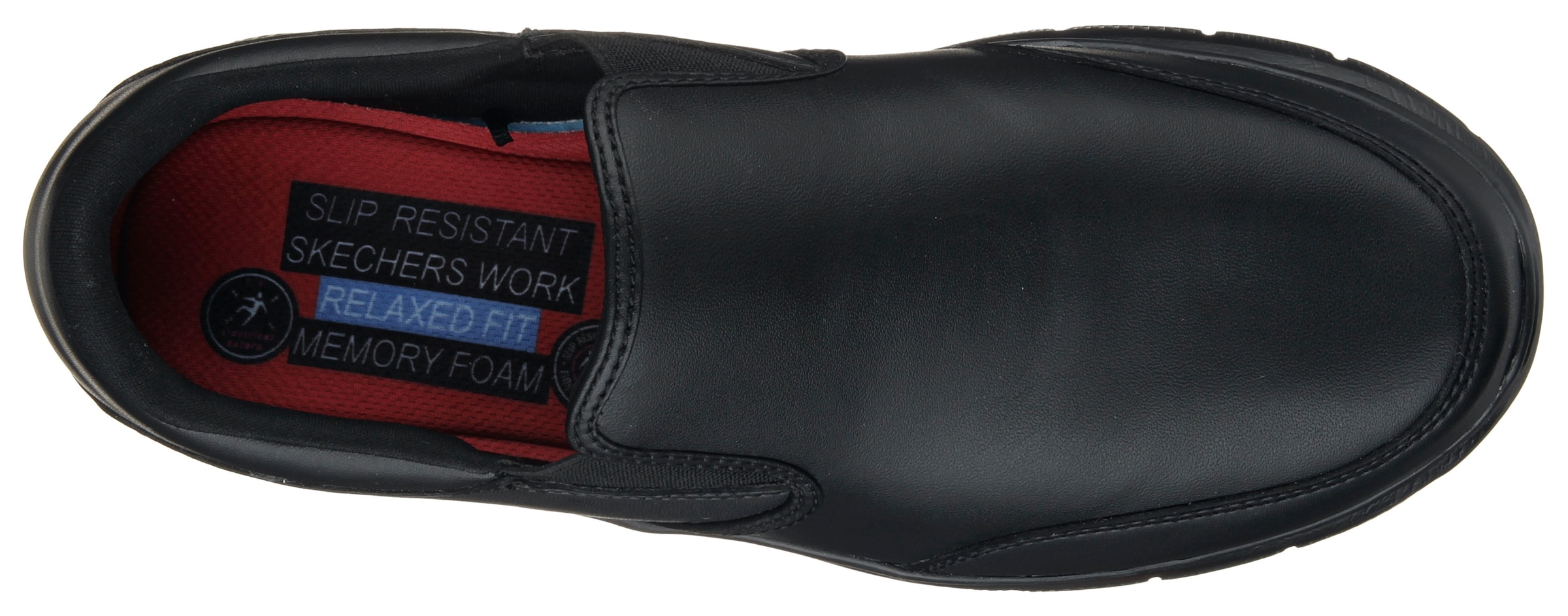 Skechers Berufsschuh »FLEX ADVANTAGE SR«  Slipper für Gastronomie, Pflege, Krankenhaus mit Stretcheinsatz