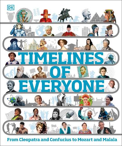 Timelines of Everyone: From Cleopatra and Confucius to Mozart and Malala (Hardback)