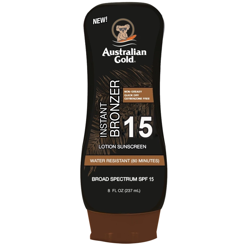 Australian Gold Instant Bronzer Lotion SPF 15 - 237 ml