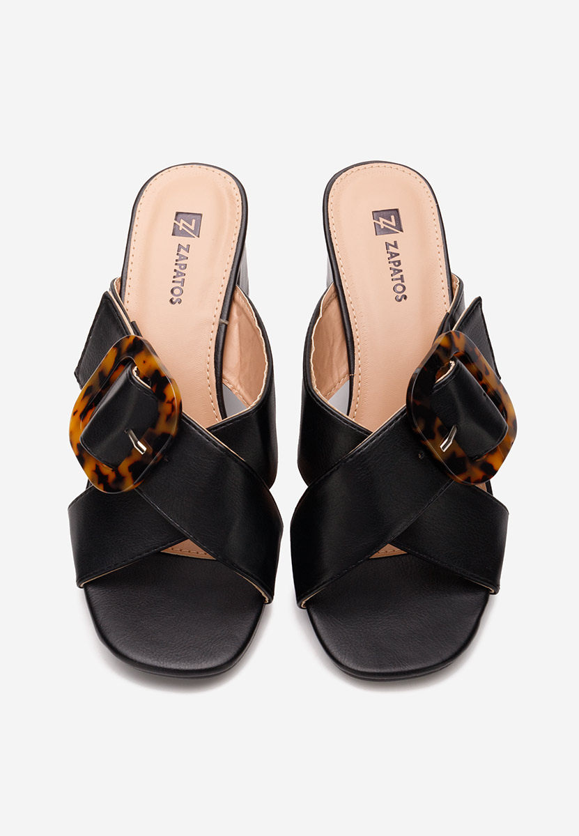 Mules a talon noirs Berieda