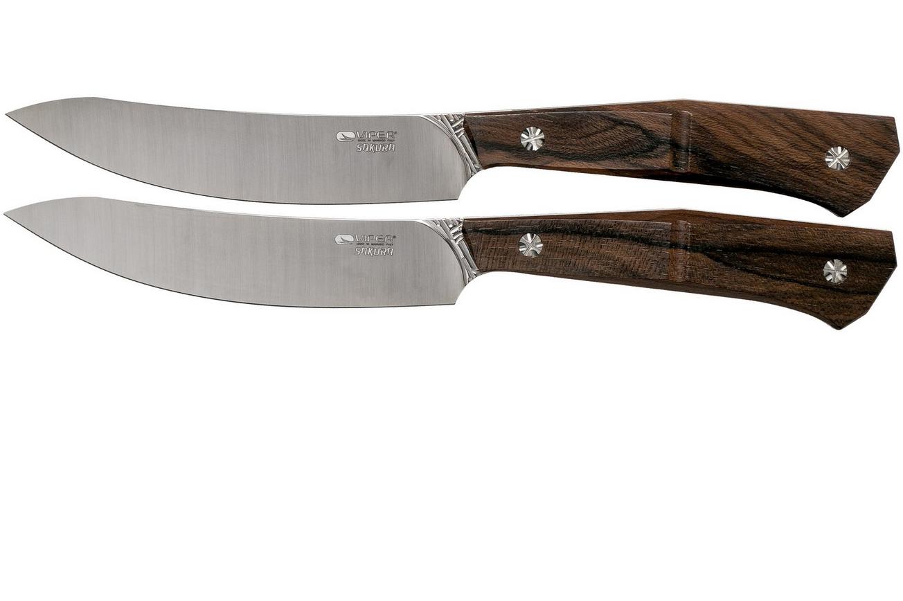 Viper Sakura steakmessen ziricotehout 2-dlg, VT7506-02ZI