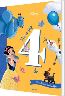 Nu Er Jeg 4 År - Disney - Bog