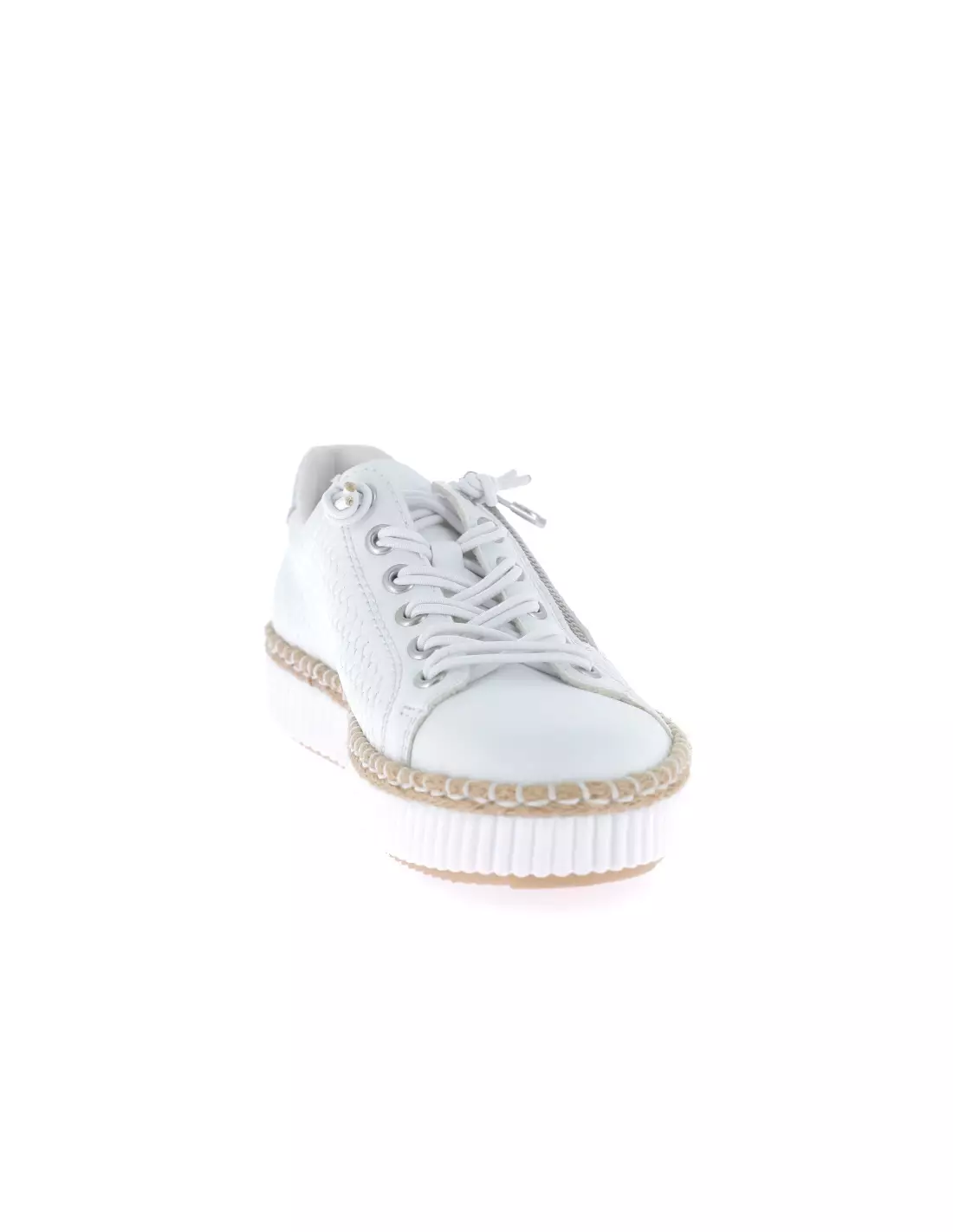 RIEKER M29402 80 - Baskets Weisssilber
