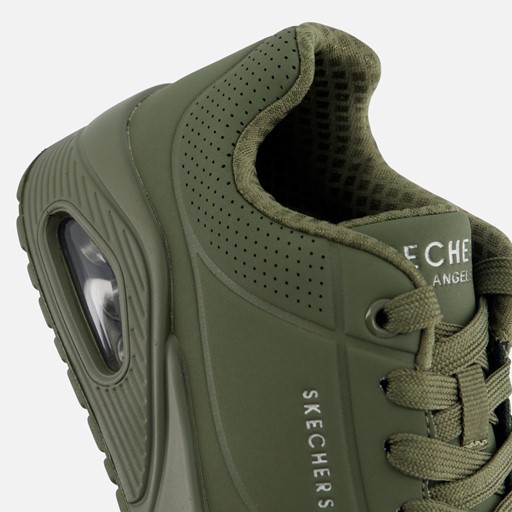 Skechers Uno Stand On Air Sneakers groen Textiel