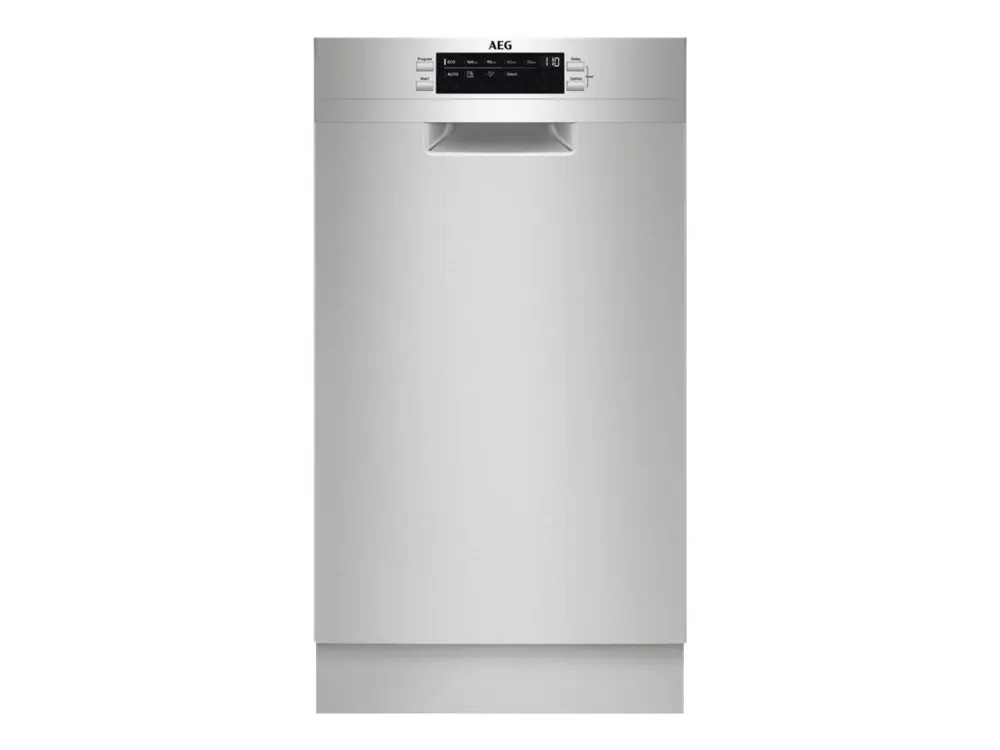 AEG 7000 FFB73507ZM - Opvaskemaskine - til indbygning - Niche - bredde: 45 cm - dybde: 57 cm - højde: 82 cm - rustfrit stål