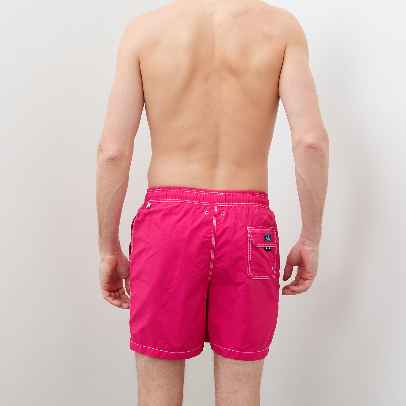 Hackett London Short de bain Solid volley hibiscus