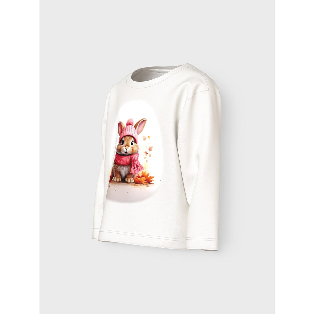 Køb Name It Cloud Dancer Autumn Bunny Nmfvotea Ls Nreg Top