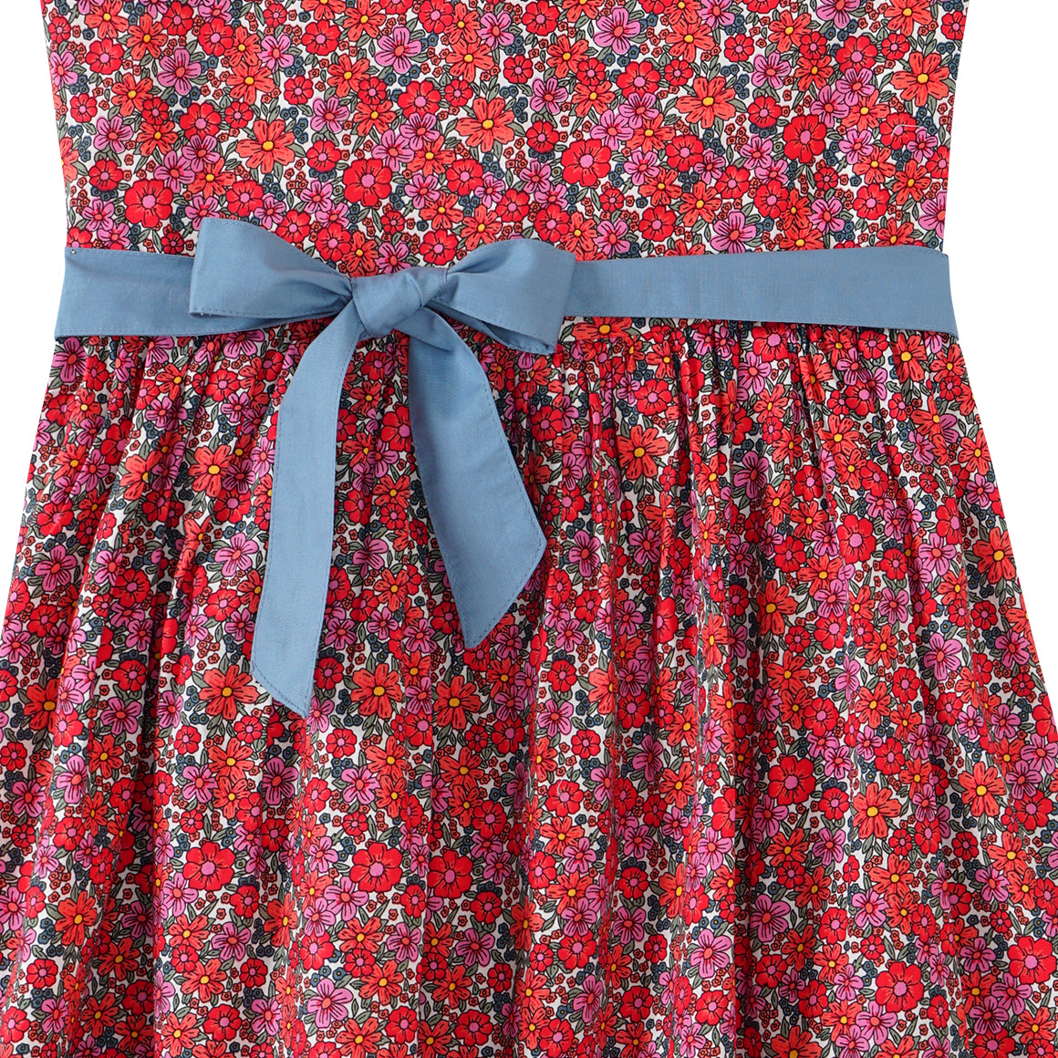 Yigga Mädchen Kleid mit Haarreif pink