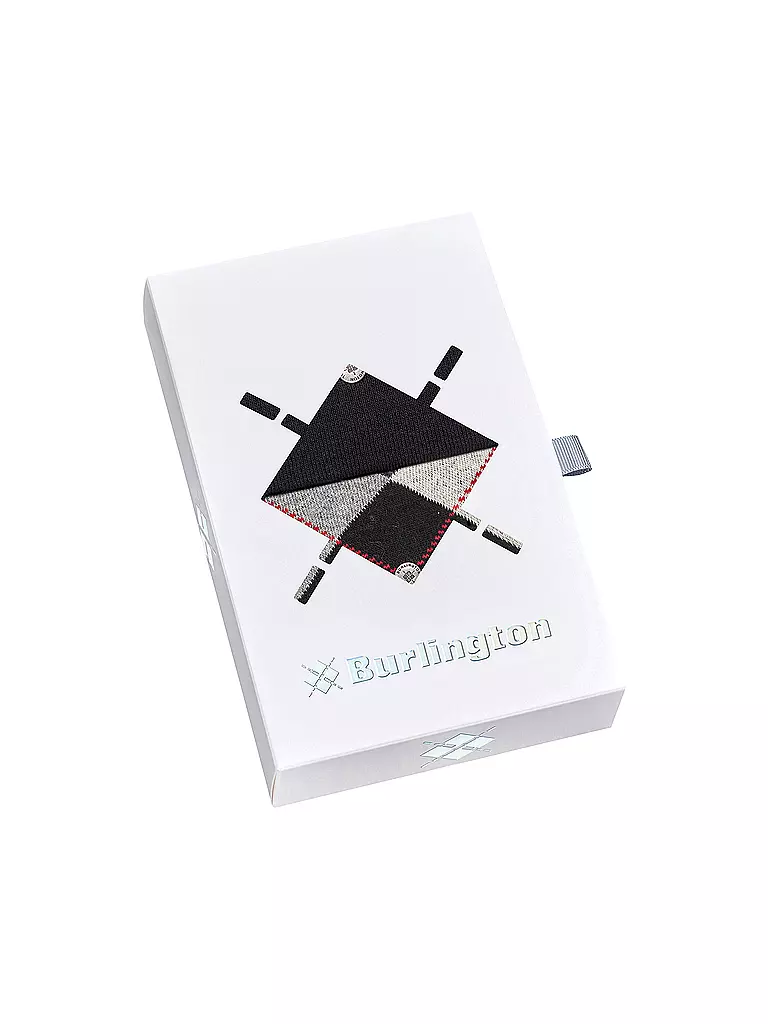 BURLINGTON Herren Socken Geschenkebox 2er Pkg 40-46 schwarz