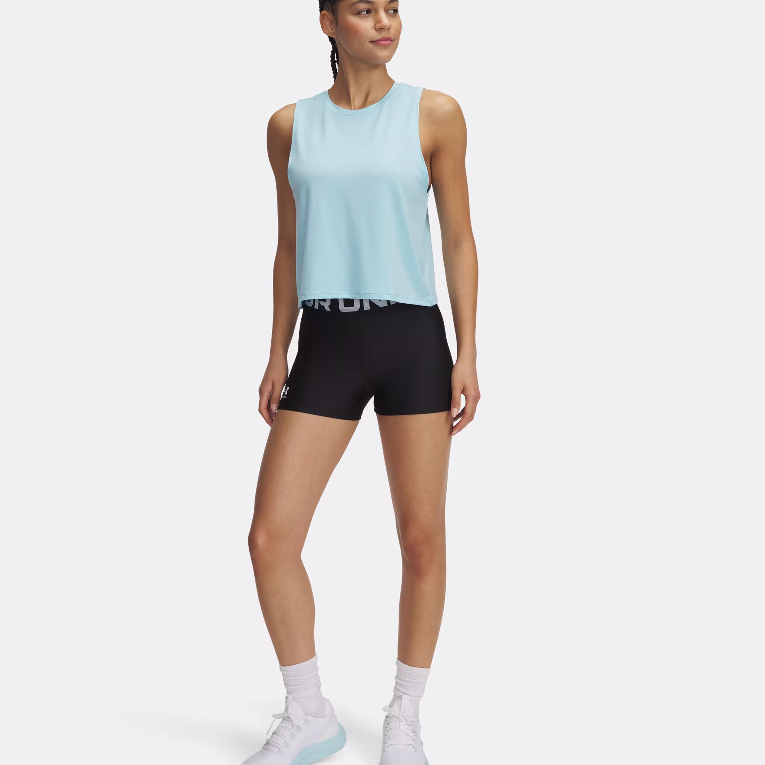 Under Armour Vanish Energy Crop Débardeur Tank Top Femmes - Bleu