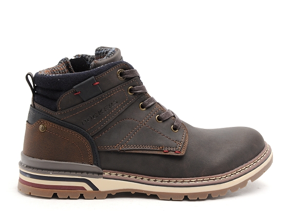 Dockers boots bottine homme 49wy001 marron