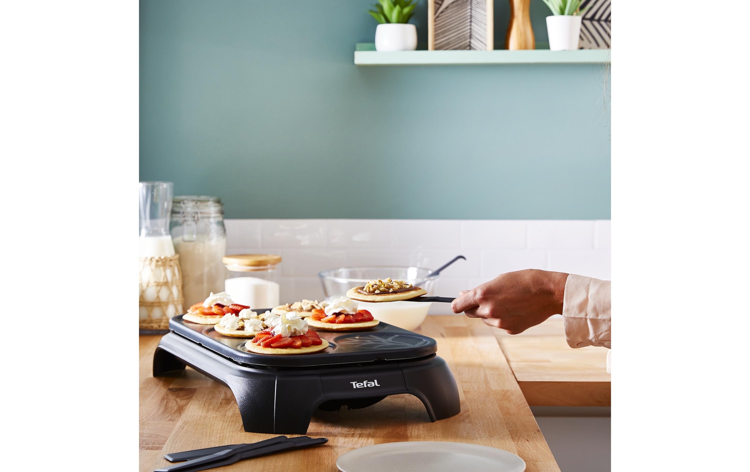 Tefal Crêpesmaker »Crep'Party PY55E8CH« 1000 W