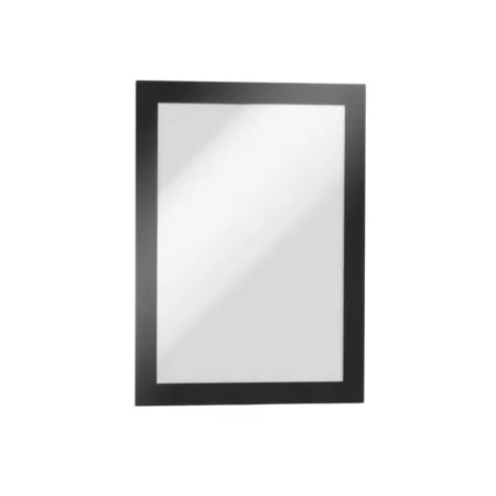 Durable 487101 selbstklebender Informationsrahmen Magaframe A5, schwarz
