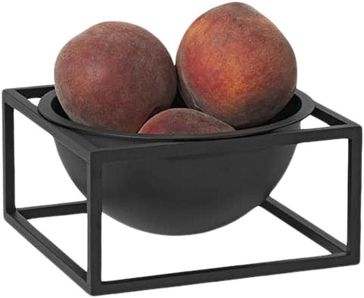Audo Copenhagen Kubus Bowl centerpiece, Small, Blac Black