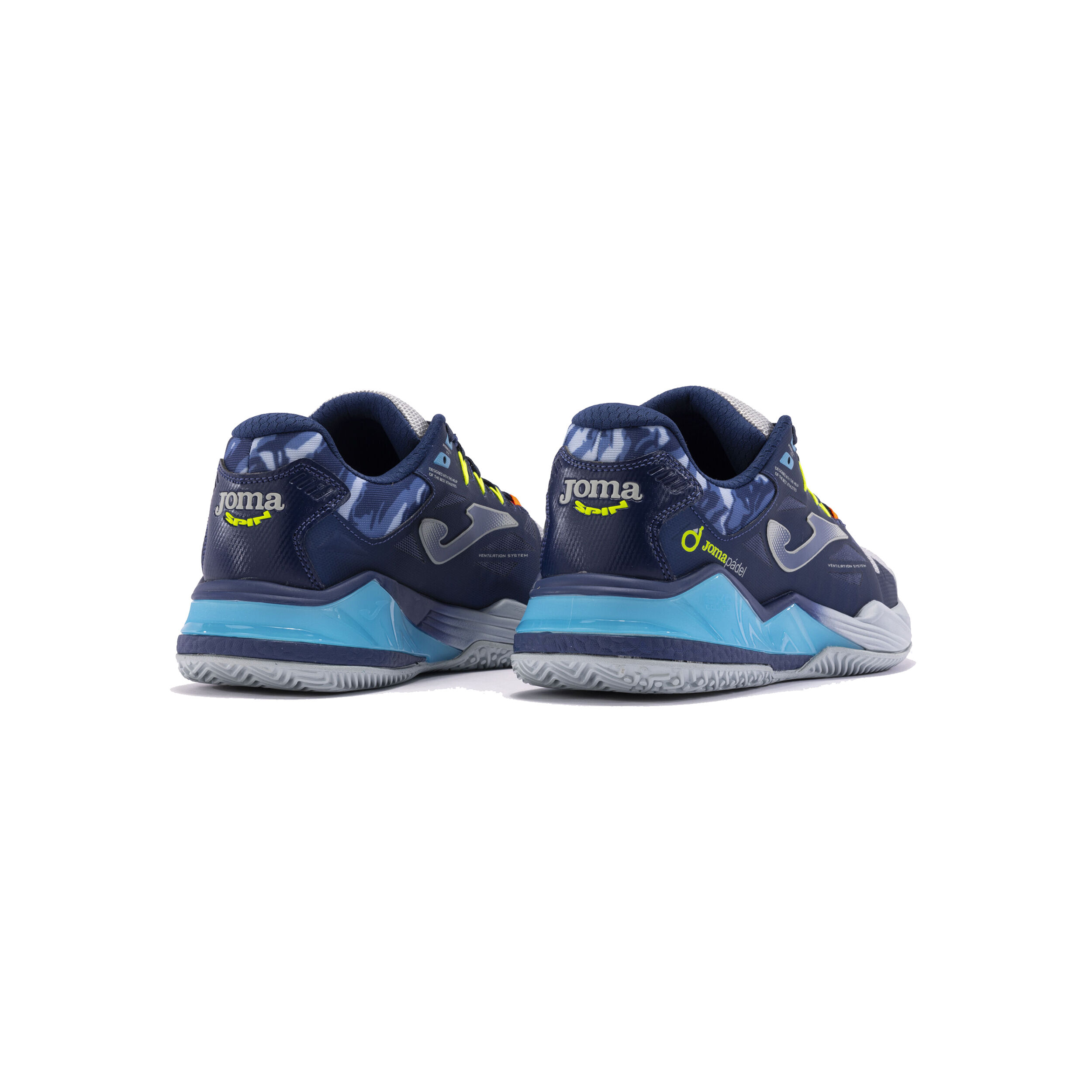 Joma SPIN Chaussures Padel Hommes - Bleu Foncé , Bleu