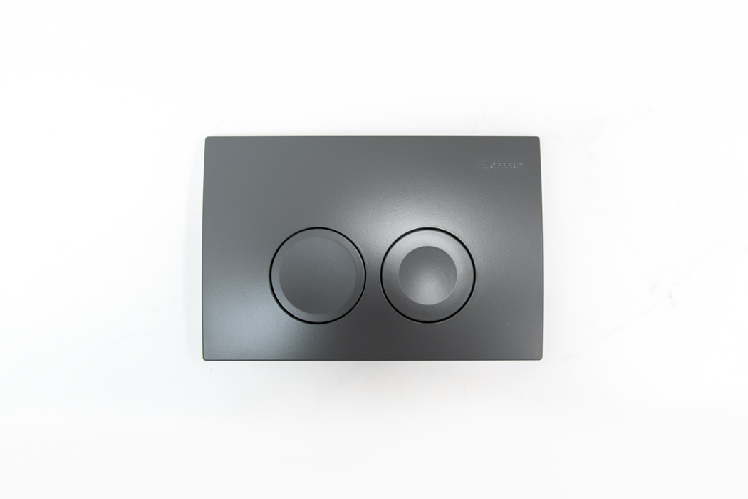 Delta 25 by Geberit bedieningsplaat mat antraciet
