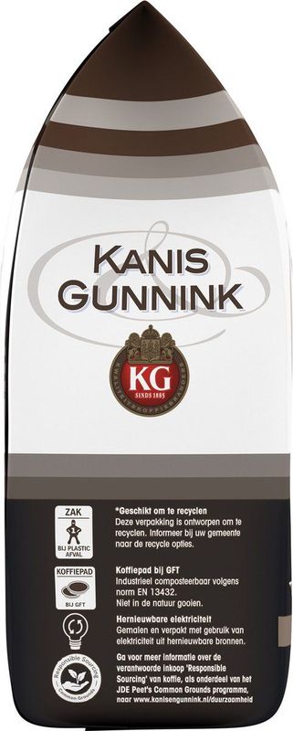 Kanis & Gunnink Dark Roast koffiepads - 10 x 36 pads