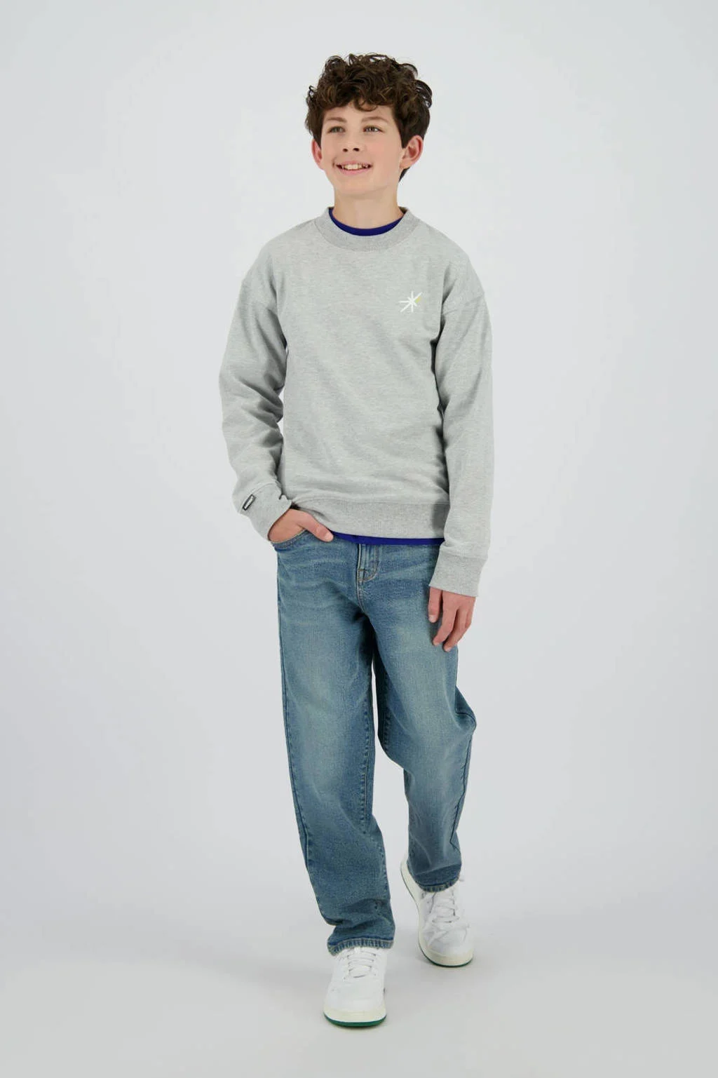 Raizzed sweater grijs