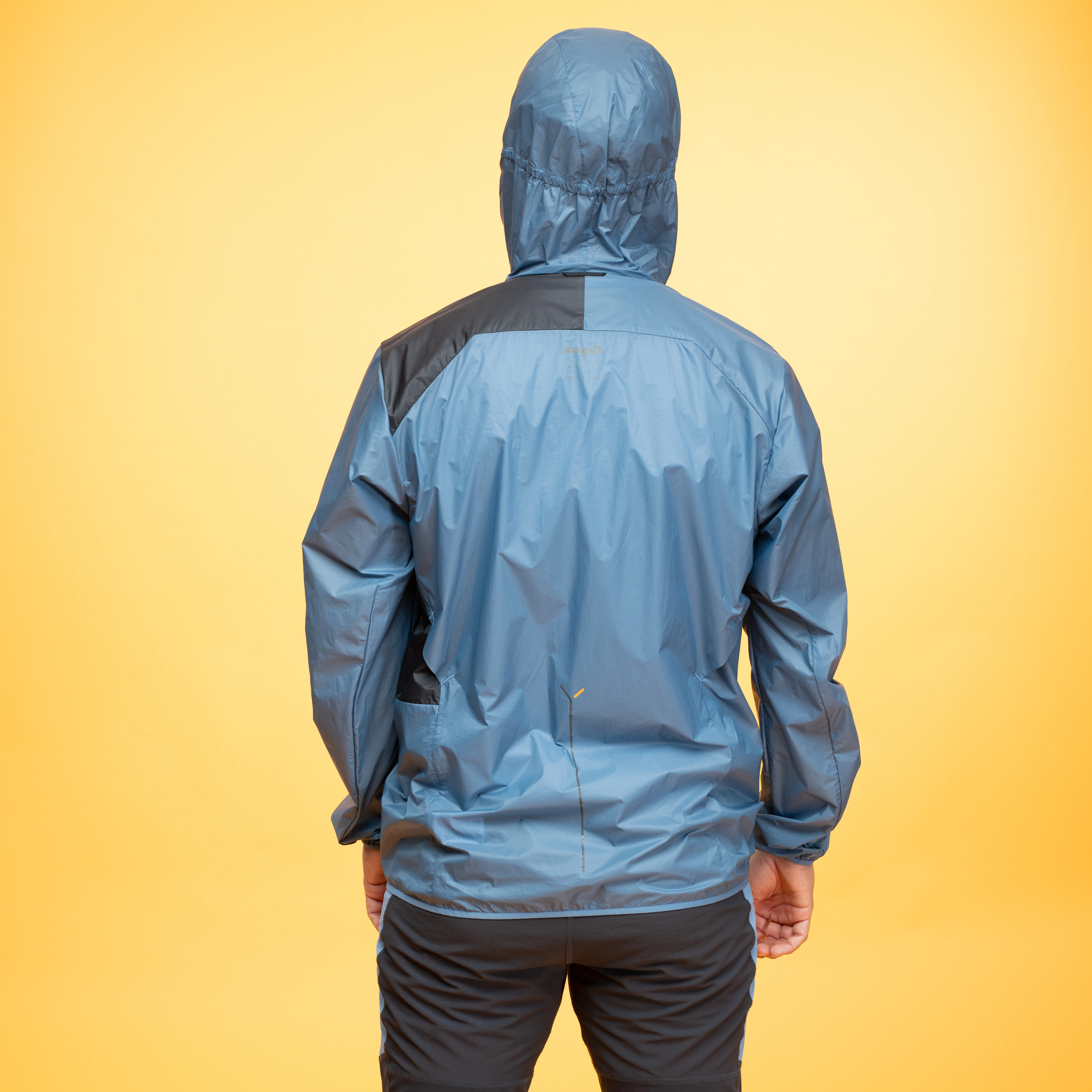 Y LightLine Pure Windbreaker Jacket Men Elemental Blue / Dark Shadow Grey