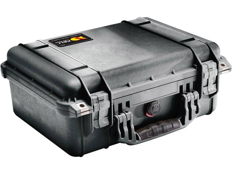 Peli Schutzkoffer 1450 ohne Schaumstoffeinlage, Schwarz Protector Case 1450 für empfindliche Ausrüstung, 14.99 l Volumen