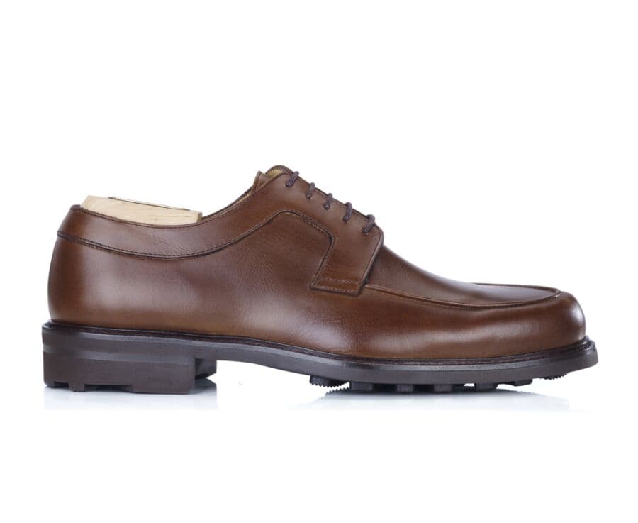 Derby homme Cognac semelle gomme - HUDSON GOMME COUNTRY