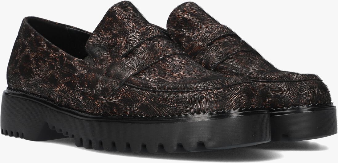 bruine gabor loafers 453