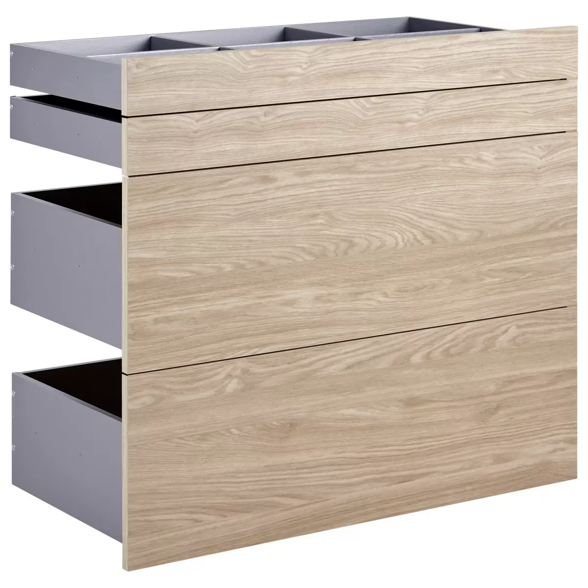 Schubladenset Unit Eiche