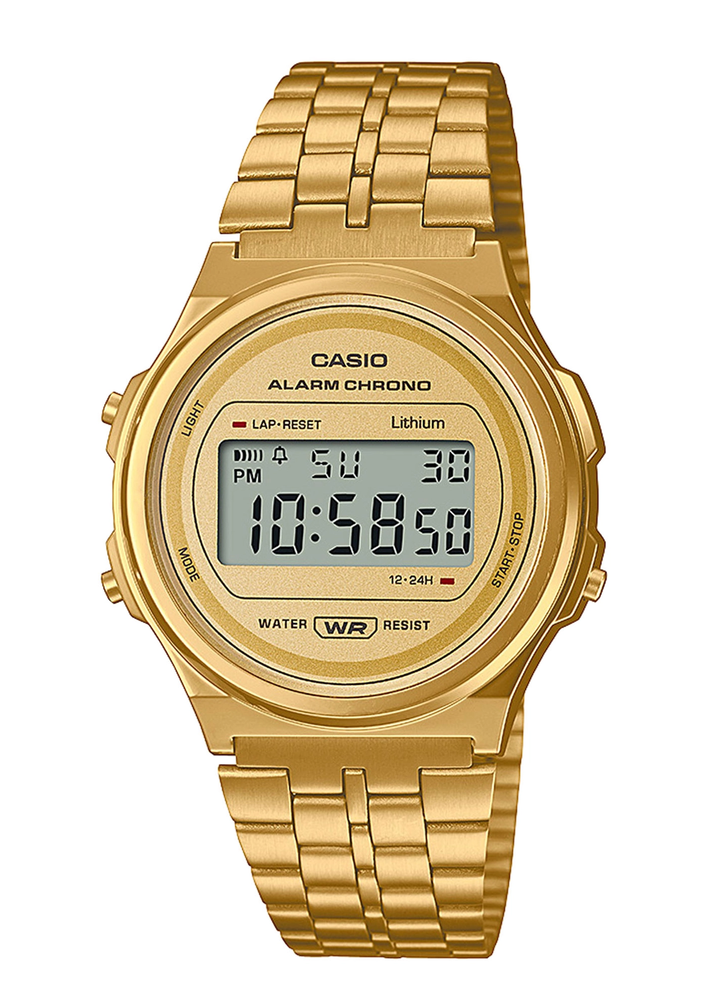 Casio Digitaluhr Vintage Gold A171WEG-9AEF