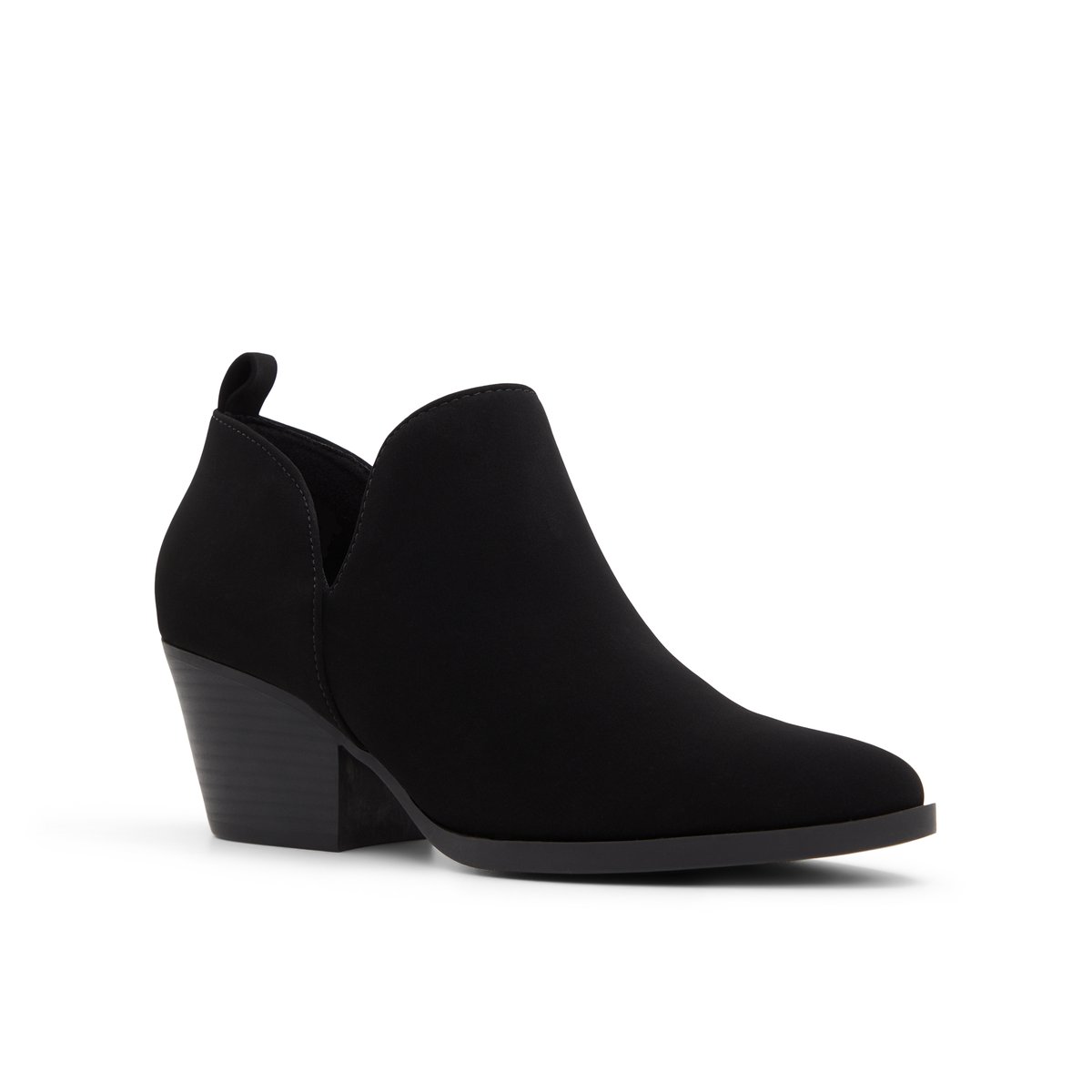 K STUDIO-Pranak-Bottines Habillées - Talon bloc - Noir