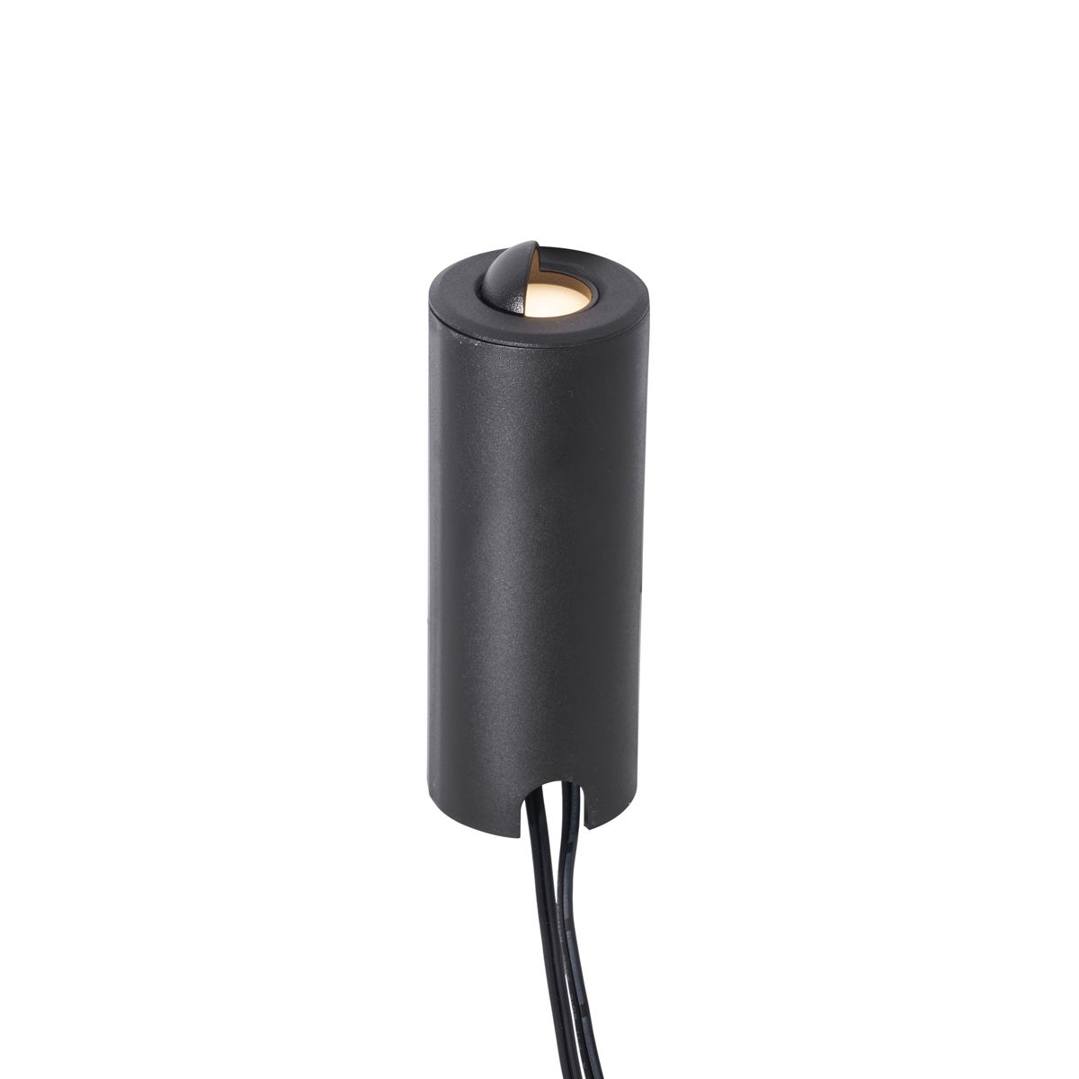 Set van 5 moderne grondspots zwart incl. LED IP67 - Linsey