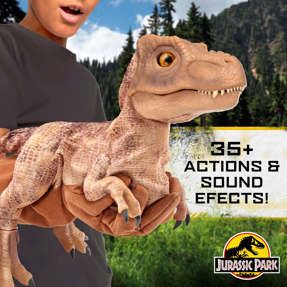 Jurassic Park Real FX T-Rex mit über 35 Aktionen und Soundeffekten