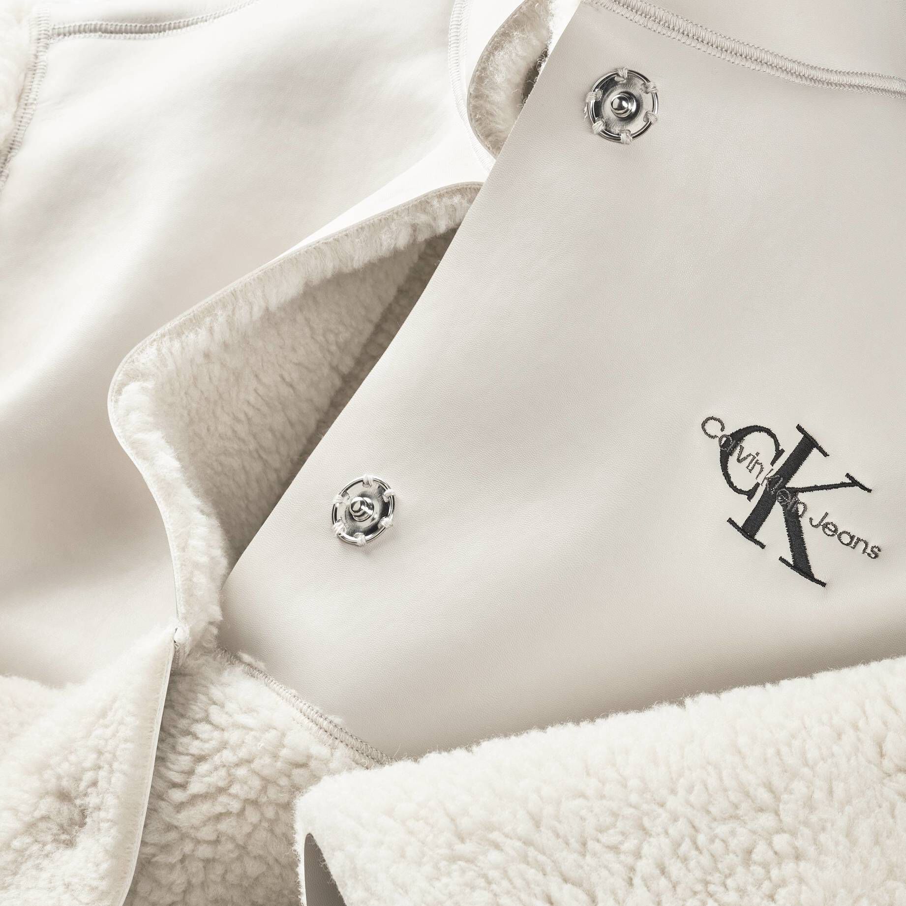 CALVIN KLEIN JEANS| Mädchen Mantel FAUX FUR