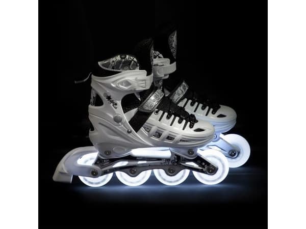 NILS Extreme NH10905 4in1 LED STØRRELSE S (31-34) SKØYTER MED DIMENSJONER NILS EXTREME HOCKEY HOCKEY
