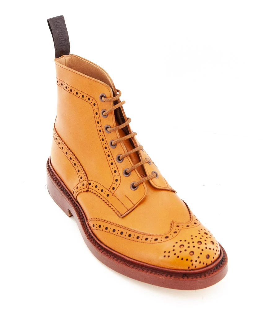 TRICKERS - STOW BOOTS TAN